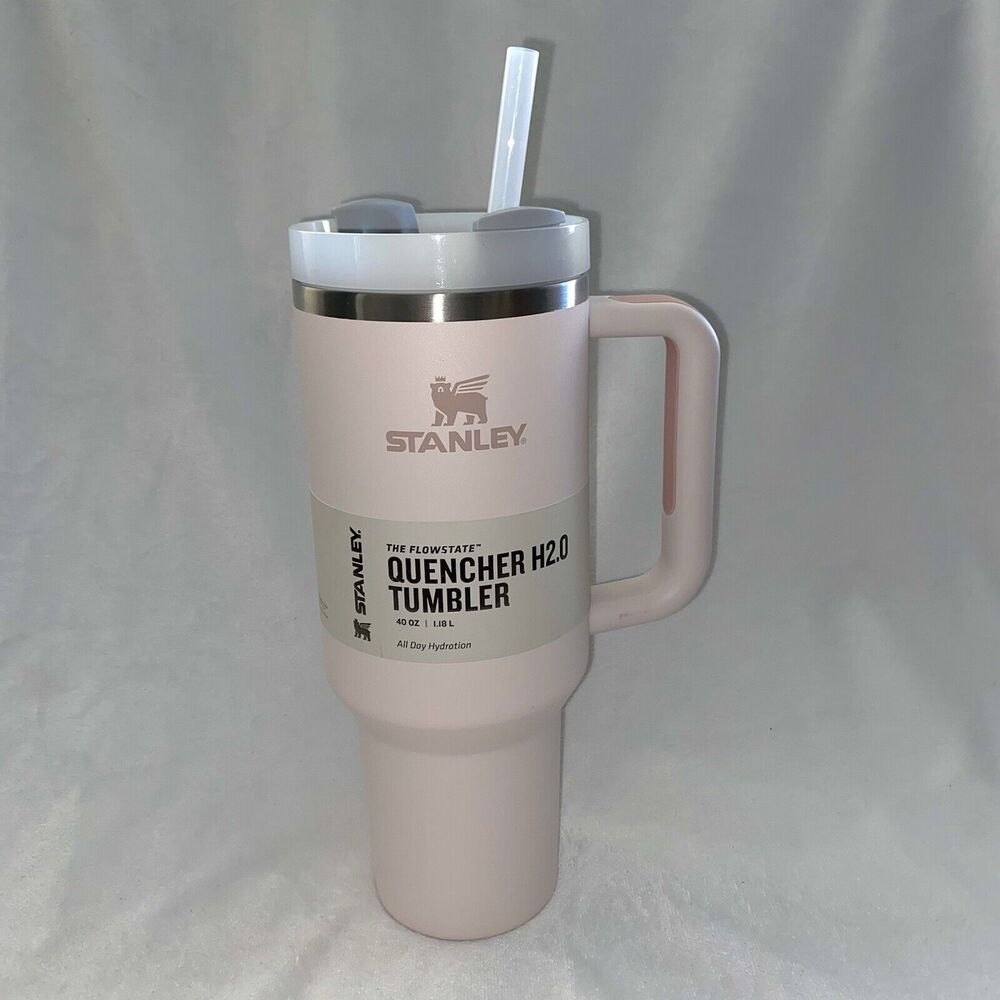Stanley 40 oz. Quencher H2.0 FlowState Tumbler - Quartz Pink